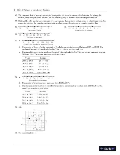 Solution Manual for A Pathway to Introductory Statistics, 2nd Edition - Page 6 preview image