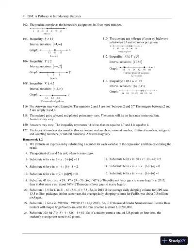 Solution Manual for A Pathway to Introductory Statistics, 2nd Edition - Page 8 preview image