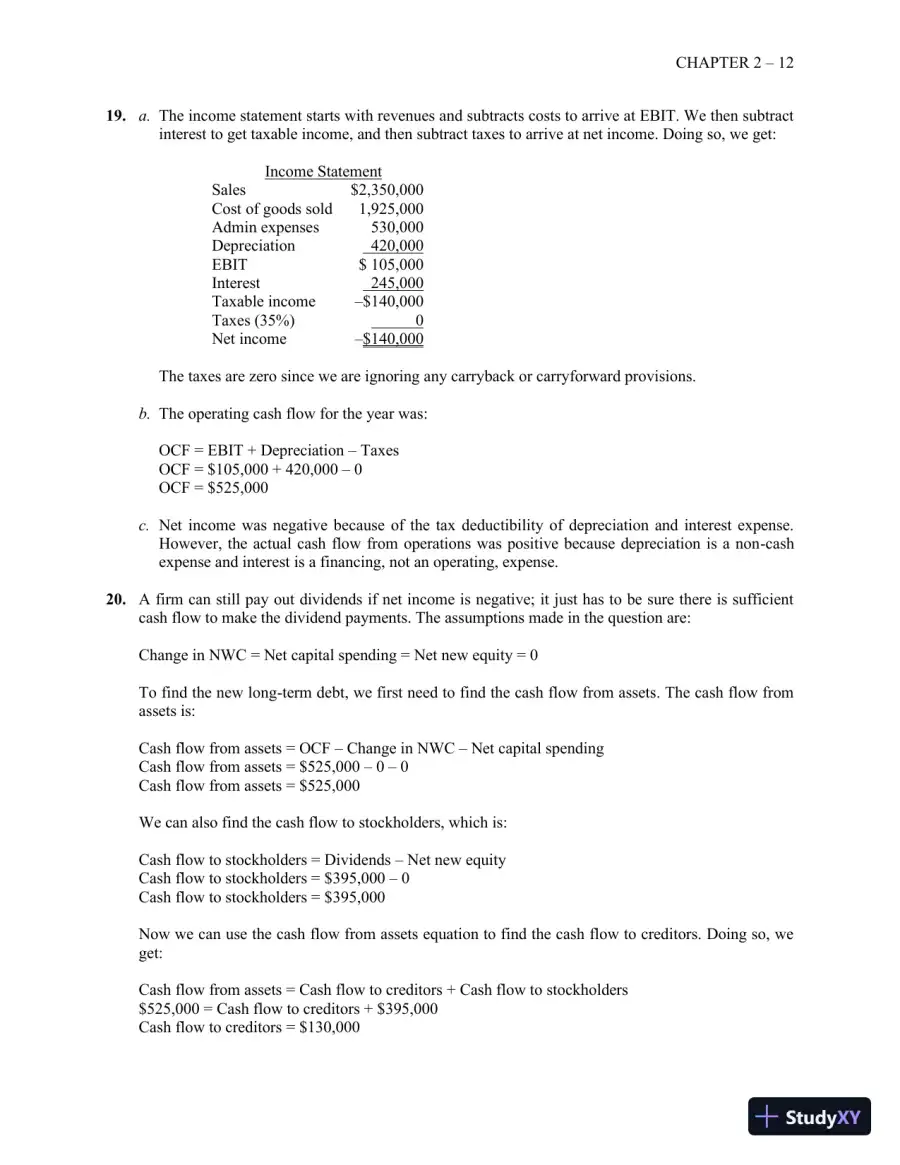 Essentials of Corporate Finance (Mcgraw-hill/Irwin Series in Finance, Insurance, and Real Estate) 9th Edition Solution Manual, page 14