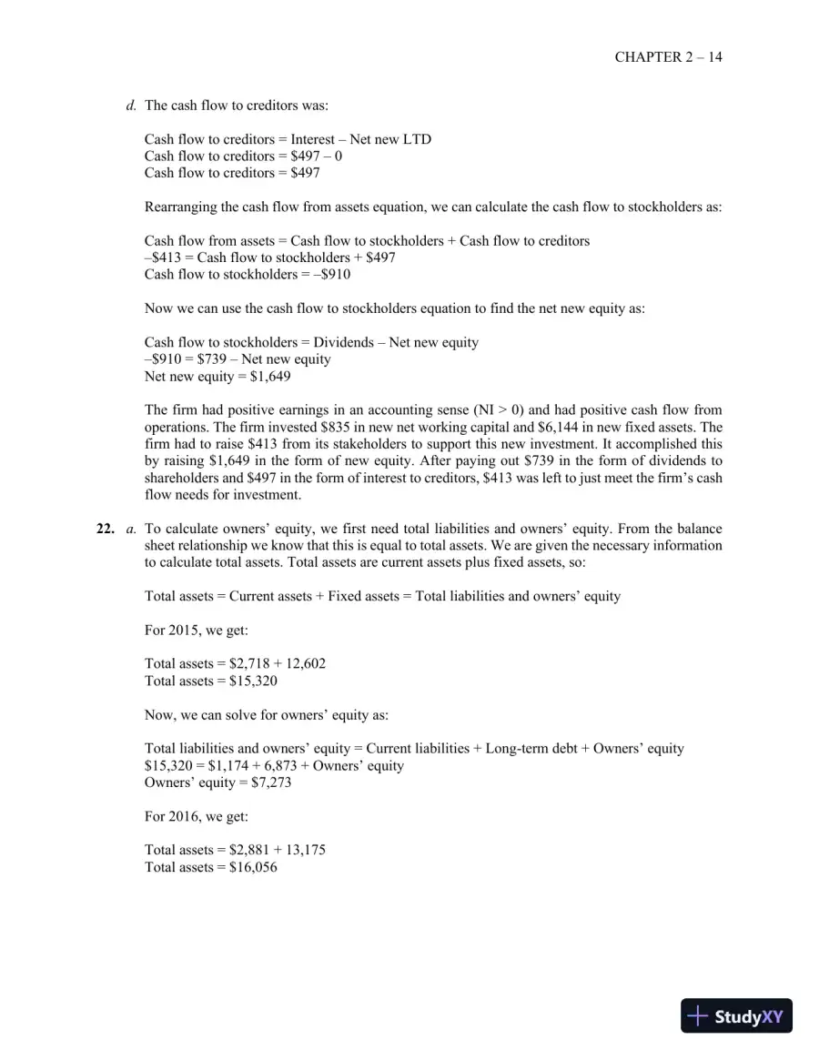 Essentials of Corporate Finance (Mcgraw-hill/Irwin Series in Finance, Insurance, and Real Estate) 9th Edition Solution Manual, page 16