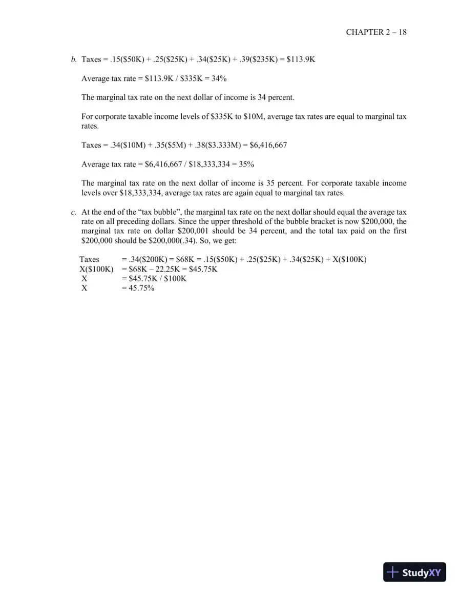 Essentials of Corporate Finance (Mcgraw-hill/Irwin Series in Finance, Insurance, and Real Estate) 9th Edition Solution Manual, page 20