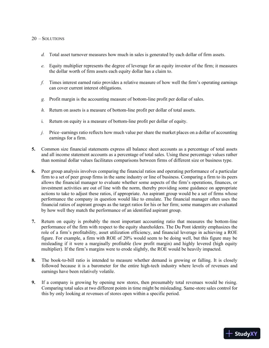 Essentials of Corporate Finance (Mcgraw-hill/Irwin Series in Finance, Insurance, and Real Estate) 9th Edition Solution Manual, page 22