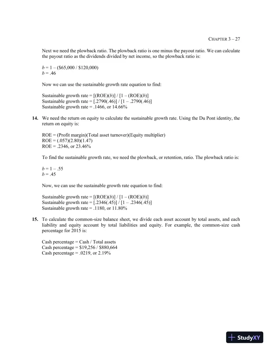 Essentials of Corporate Finance (Mcgraw-hill/Irwin Series in Finance, Insurance, and Real Estate) 9th Edition Solution Manual, page 29