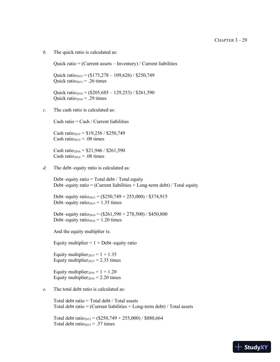 Essentials of Corporate Finance (Mcgraw-hill/Irwin Series in Finance, Insurance, and Real Estate) 9th Edition Solution Manual, page 31