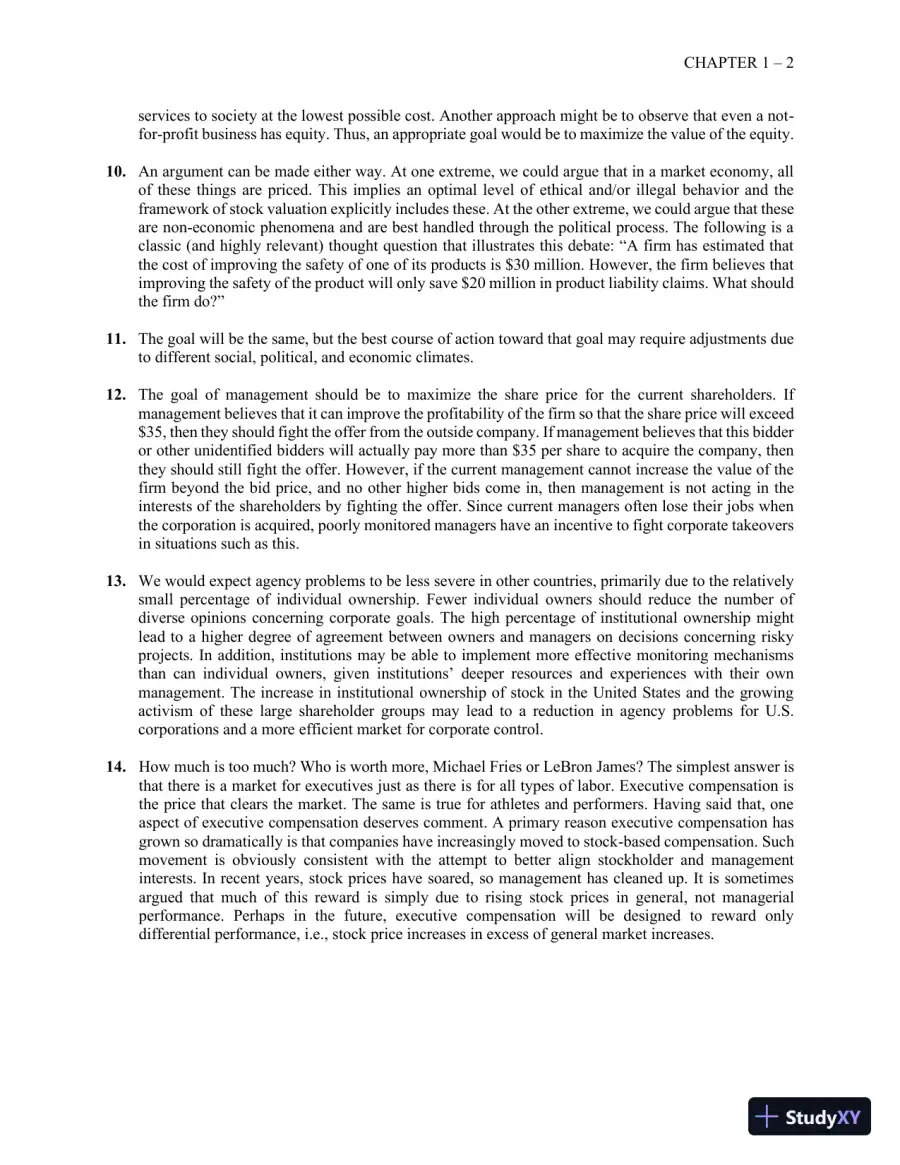 Essentials of Corporate Finance (Mcgraw-hill/Irwin Series in Finance, Insurance, and Real Estate) 9th Edition Solution Manual, page 4