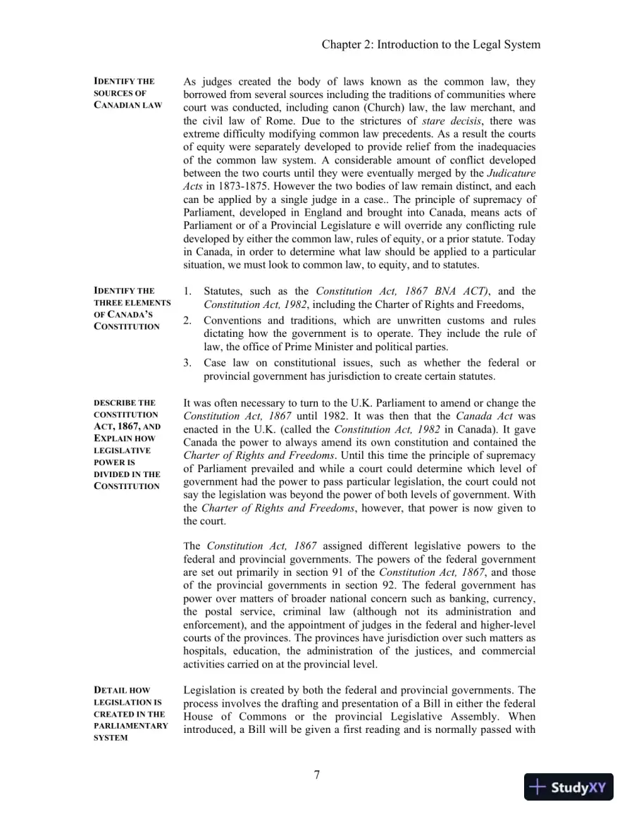 Solution Manual For Business Law in Canada, 11th Canadian Edition, page 10