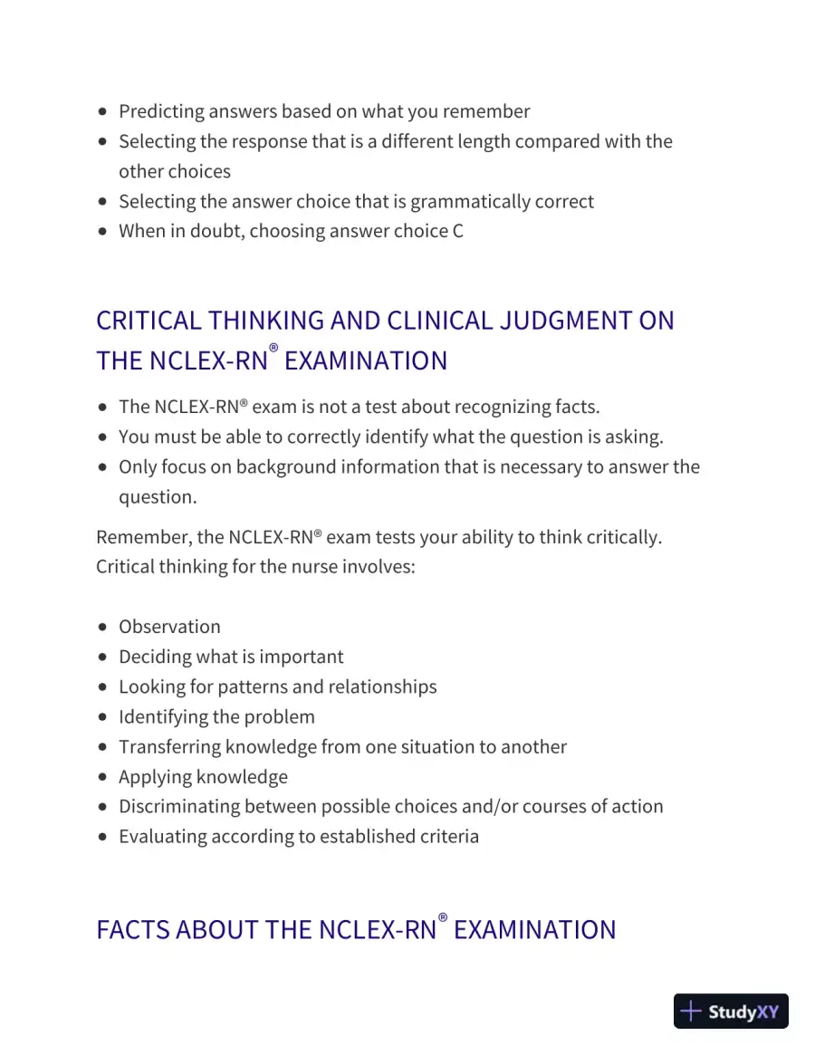 NCLEX-RN Content Review Guide: Preparation for the NCLEX-RN Examination (Kaplan Test Prep) (2020), page 16