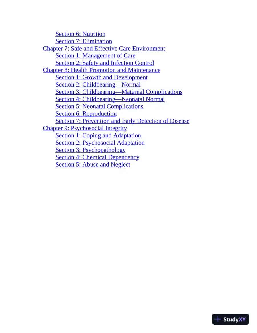 NCLEX-RN Content Review Guide: Preparation for the NCLEX-RN Examination (Kaplan Test Prep) (2020), page 6