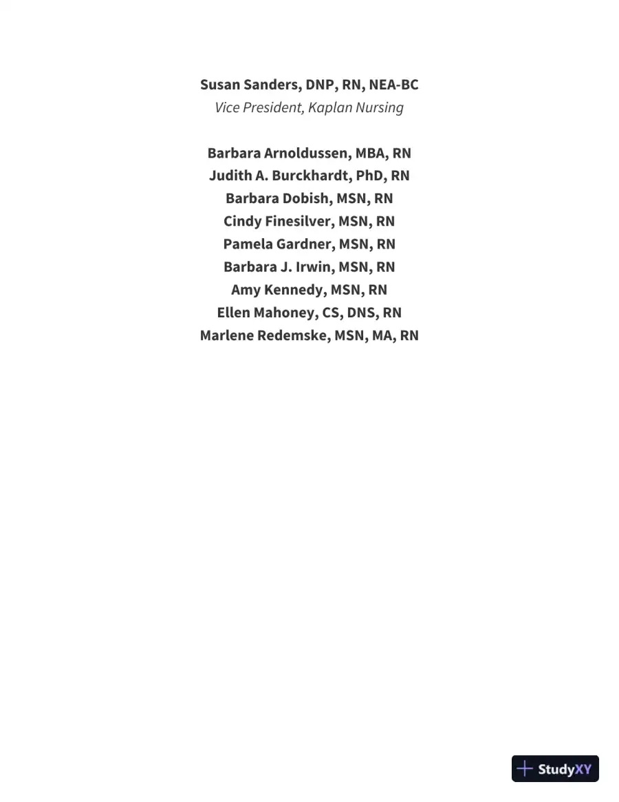 NCLEX-RN Content Review Guide: Preparation for the NCLEX-RN Examination (Kaplan Test Prep) (2020), page 8