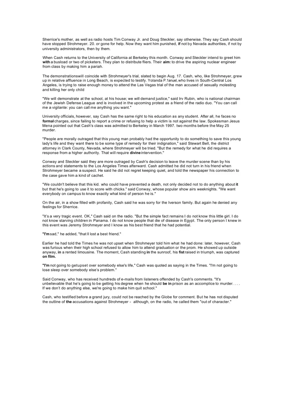 Sherrice Iverson Case, page 3