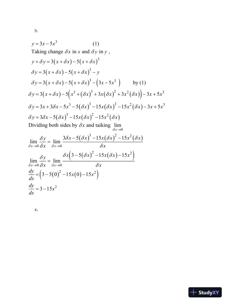 Calculus: Differentiation and Applications of Derivatives, page 4
