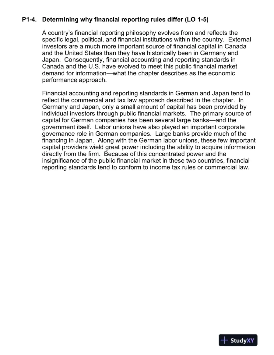 Financial Reporting And Analysis, 7th Edition Solution Manual, page 8