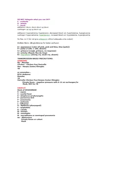 NCLEX Study Guide - Page 1 preview image