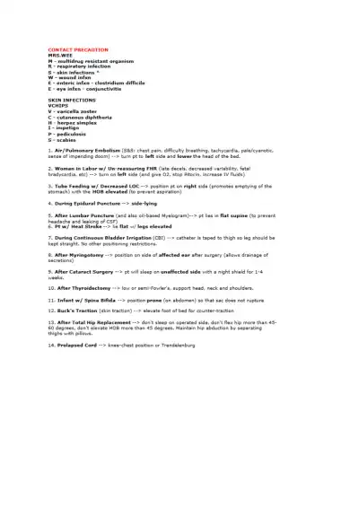NCLEX Study Guide - Page 2 preview image