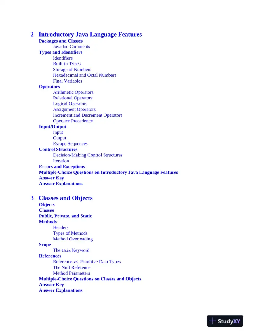 AP Computer Science A Premium, 2024: 6 Practice Tests + Comprehensive Review (2024), page 9