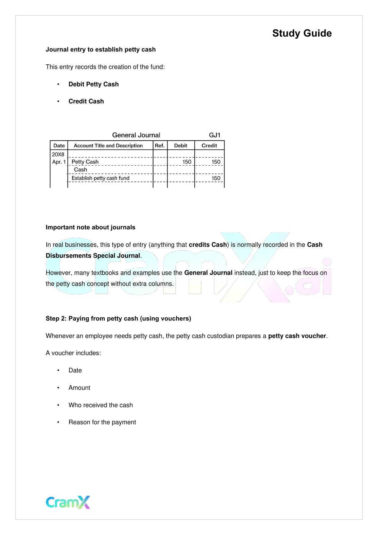 Accounting Principles I – Cash - Page 6 preview image