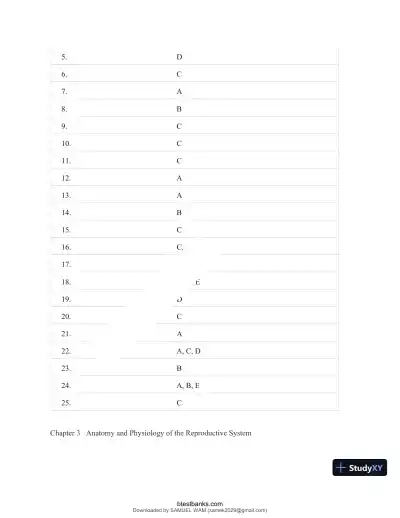 Test Bank for Maternity and Pediatric Nursing, 4th Edition (Chapters 1-51) - Page 24 preview image