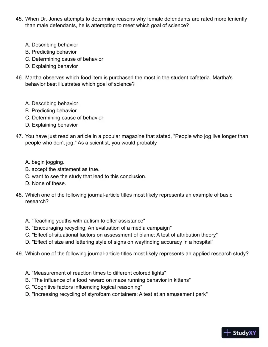 Methods in Behavioral Research 11th Edition Test Bank, page 11