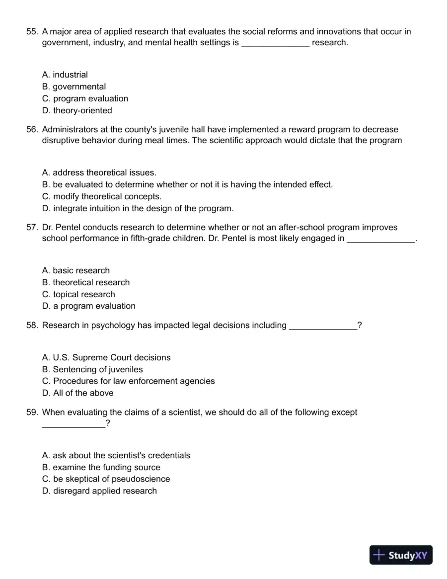 Methods in Behavioral Research 11th Edition Test Bank, page 13