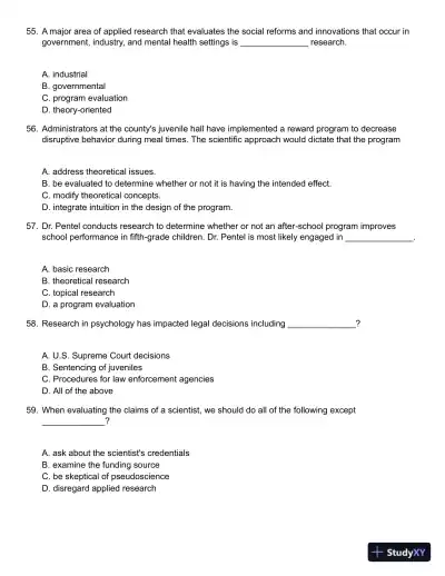 Methods in Behavioral Research 11th Edition Test Bank - Page 13 preview image