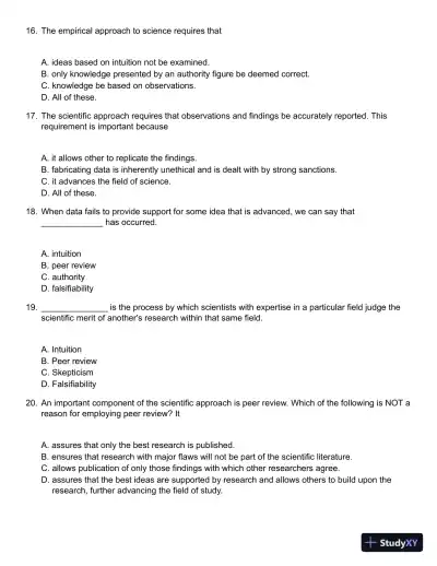 Methods in Behavioral Research 11th Edition Test Bank - Page 5 preview image