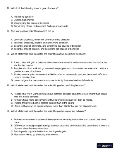 Methods in Behavioral Research 11th Edition Test Bank - Page 7 preview image
