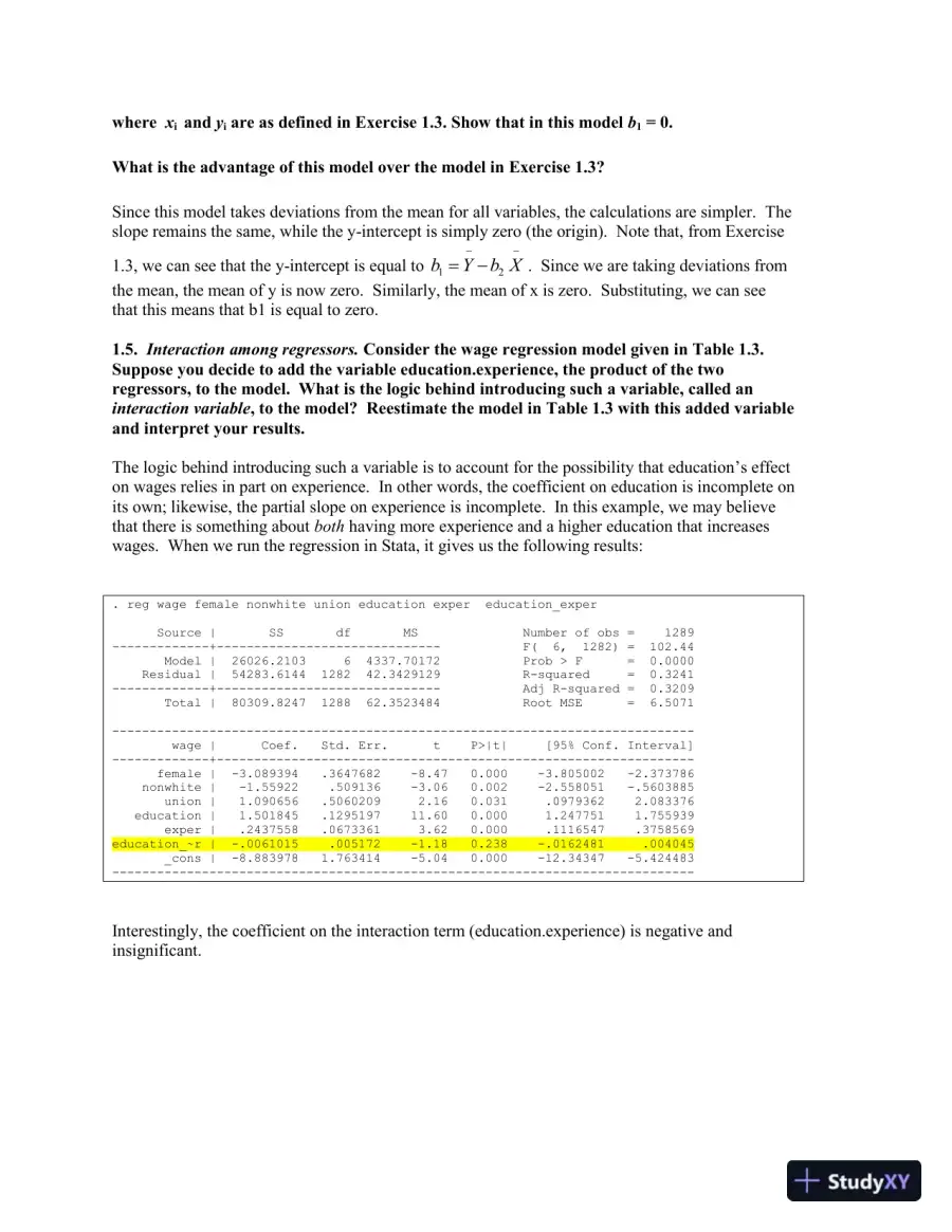 Solution Manual for Econometrics by Example, 2nd Edition, page 9