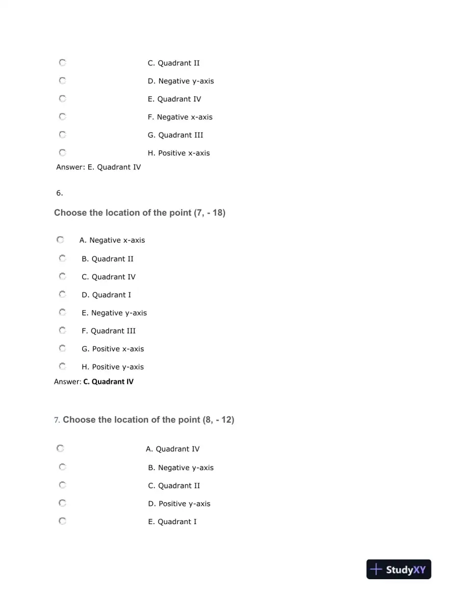 Coordinate Geometry and Algebraic Equations: A Comprehensive Assessment, page 4