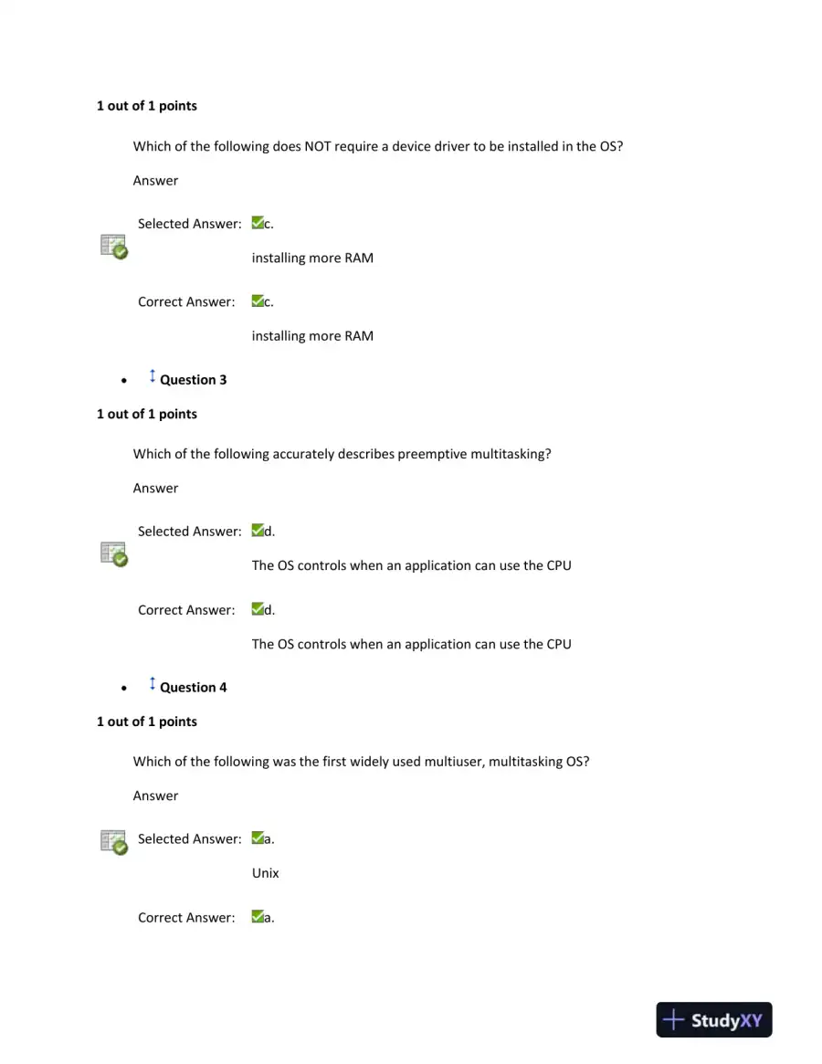 Operating System Fundamentals and Device Management, page 10