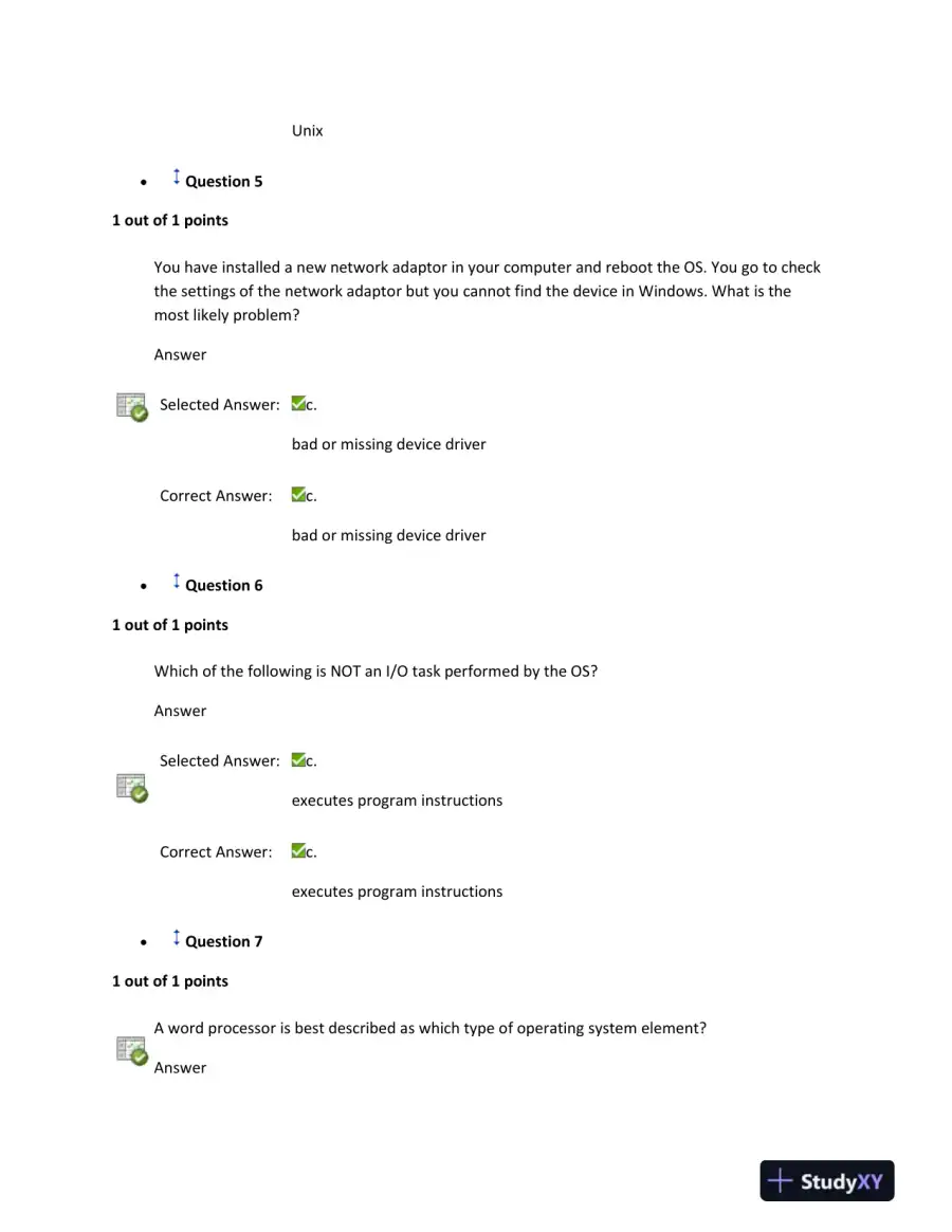 Operating System Fundamentals and Device Management, page 11