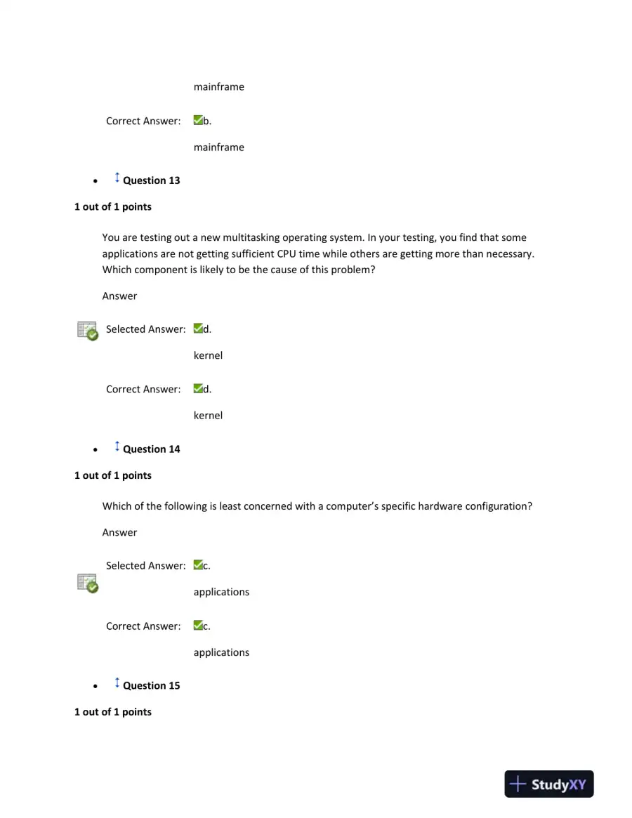 Operating System Fundamentals and Device Management, page 14
