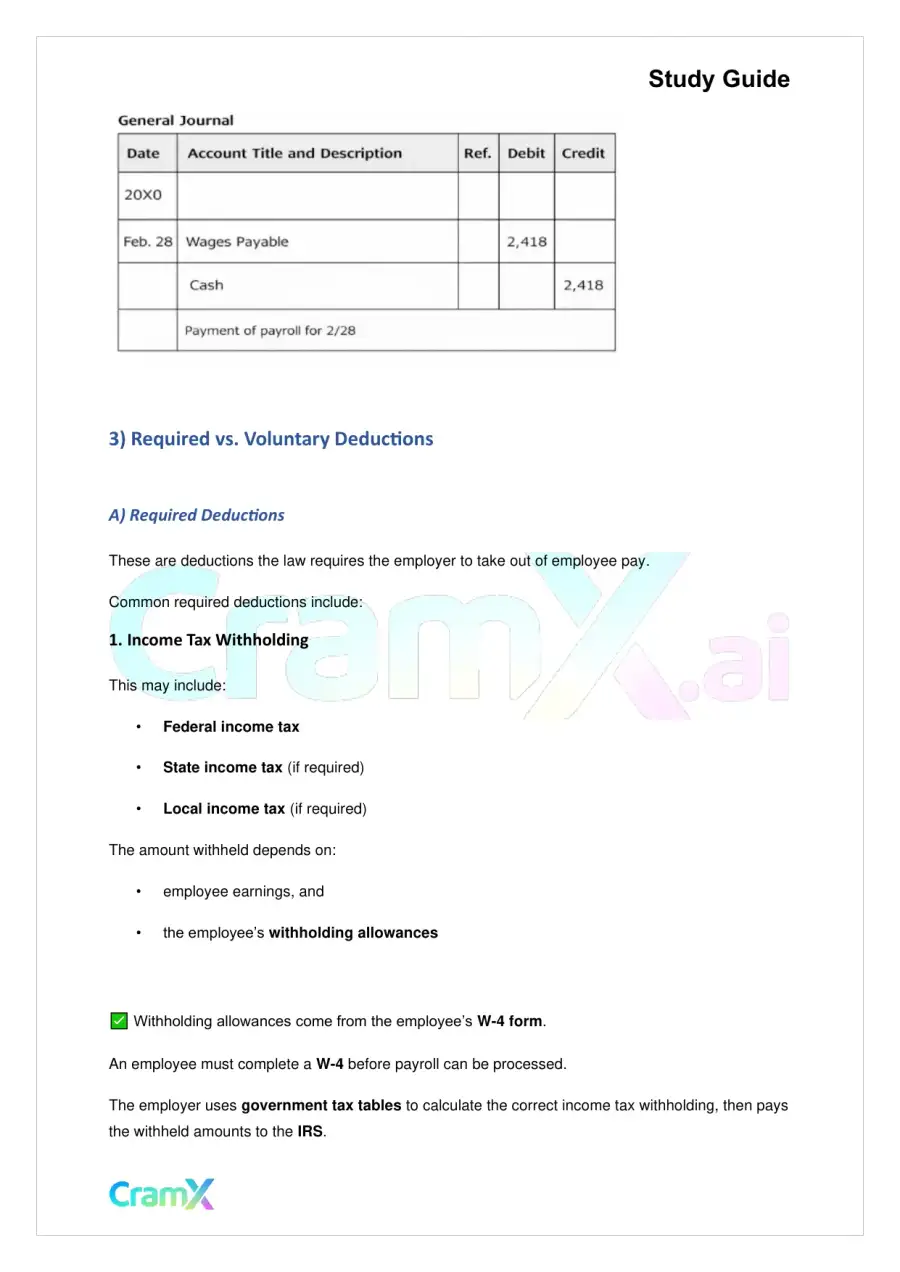 Accounting Principles II – Current Liabilities, page 5