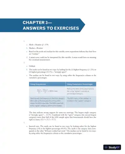 Social Statistics for a Diverse Society Eighth Edition Solution Manual - Page 12 preview image