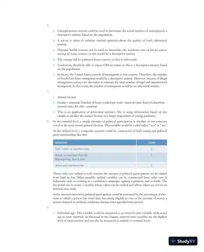 Social Statistics for a Diverse Society Eighth Edition Solution Manual - Page 3 preview image