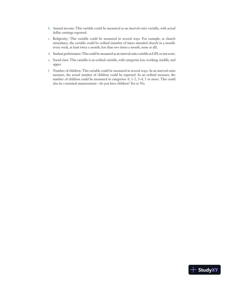 Social Statistics for a Diverse Society Eighth Edition Solution Manual, page 4