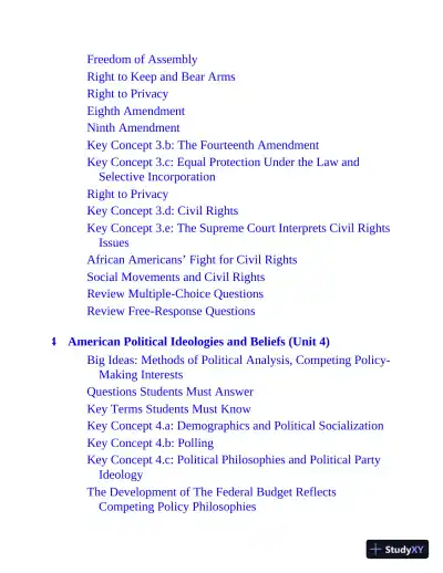 AP US Government and Politics Premium: With 5 Practice Tests (2020) - Page 10 preview image
