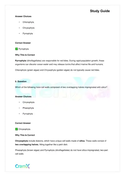 Biology - Protista - Page 8 preview image