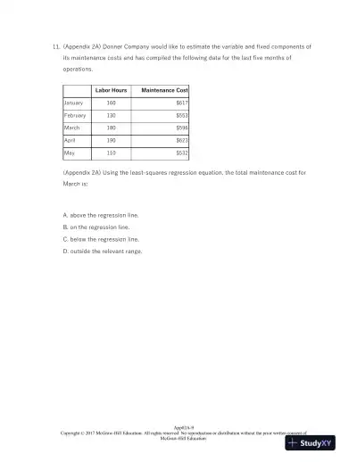 Managerial Accounting for Managers 4th Edition Test Bank - Page 10 preview image