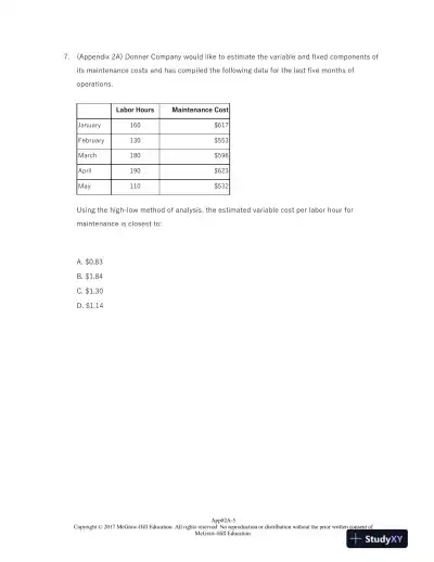 Managerial Accounting for Managers 4th Edition Test Bank - Page 6 preview image