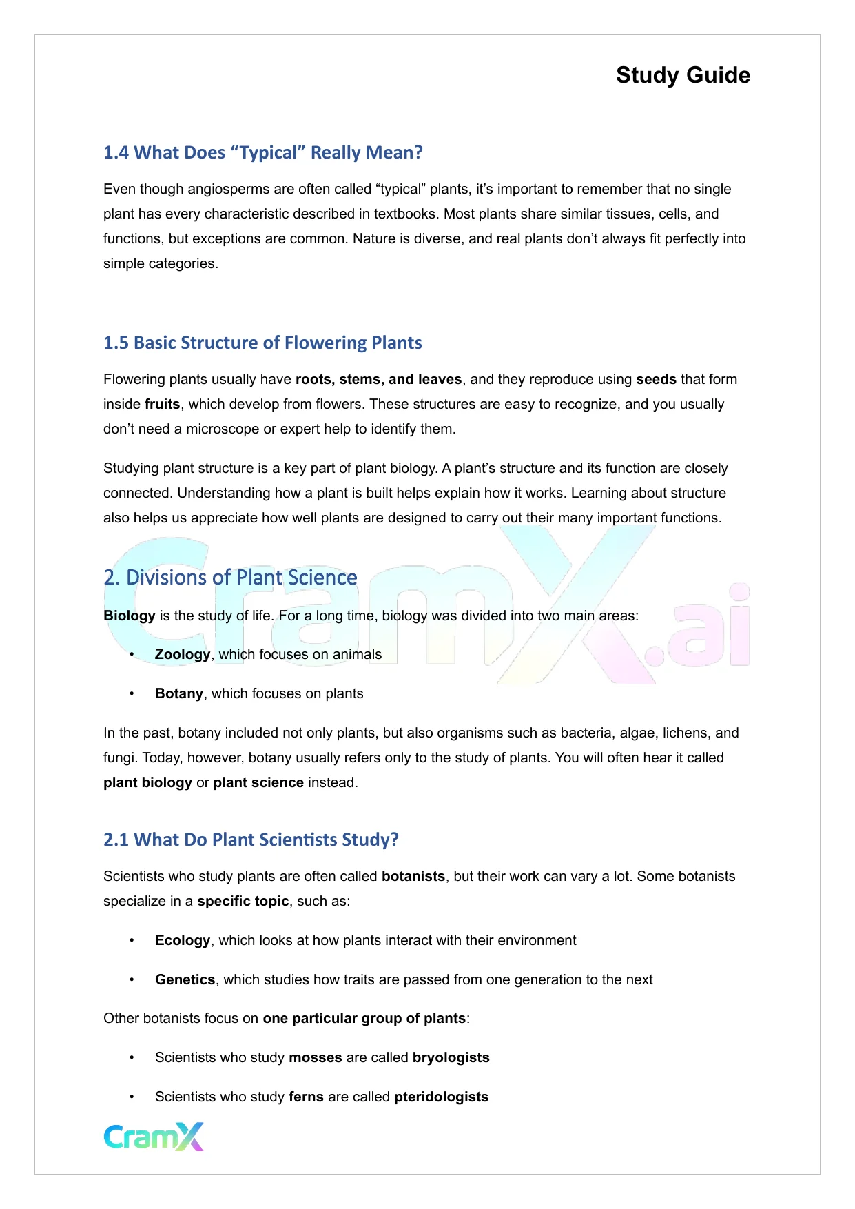Plant Biology - Themes of Plant Biology - Page 2 preview image