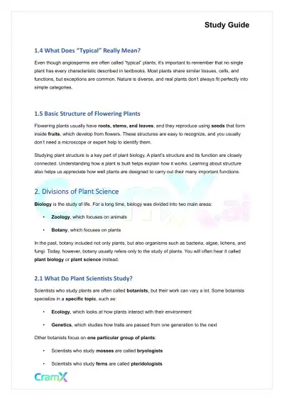 Plant Biology - Themes of Plant Biology - Page 2 preview image