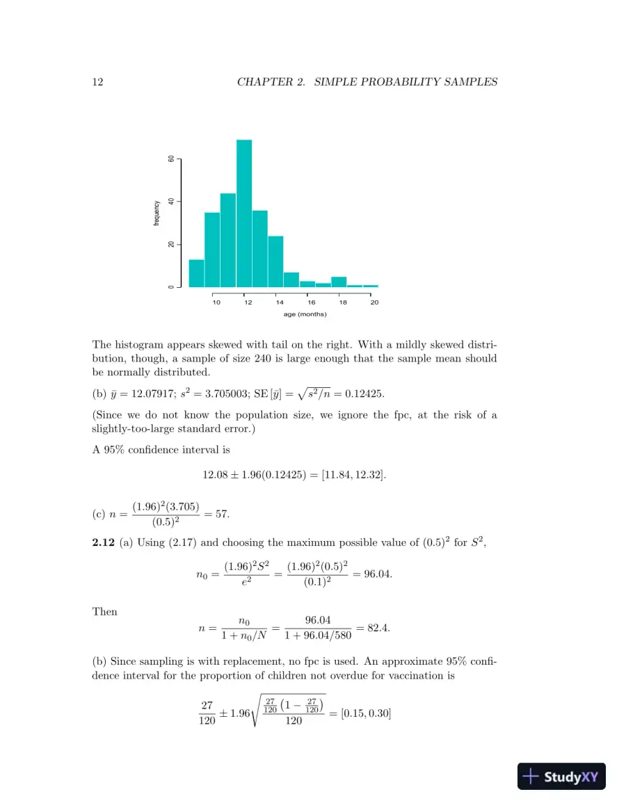 Sampling: Design and Analysis, 2nd Edition Solution Manual, page 13