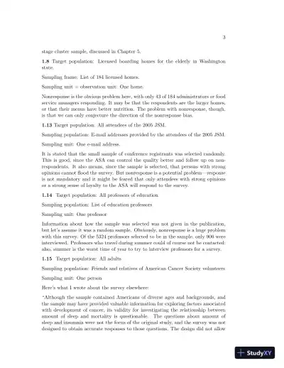 Sampling: Design and Analysis, 2nd Edition Solution Manual - Page 4 preview image