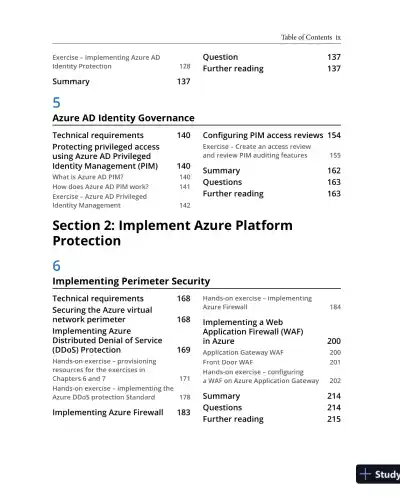 Microsoft Azure Security Technologies Certification and Beyond: AZ-500 exam (2021) - Page 11 preview image