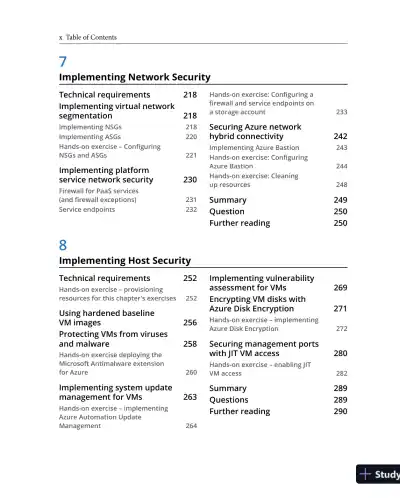 Microsoft Azure Security Technologies Certification and Beyond: AZ-500 exam (2021) - Page 12 preview image