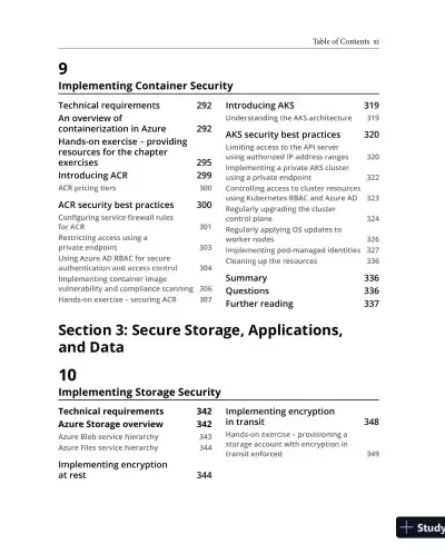 Microsoft Azure Security Technologies Certification and Beyond: AZ-500 exam (2021) - Page 13 preview image