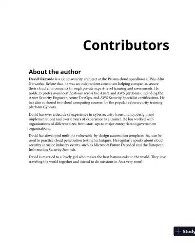 Microsoft Azure Security Technologies Certification and Beyond: AZ-500 exam (2021) - Page 6 preview image