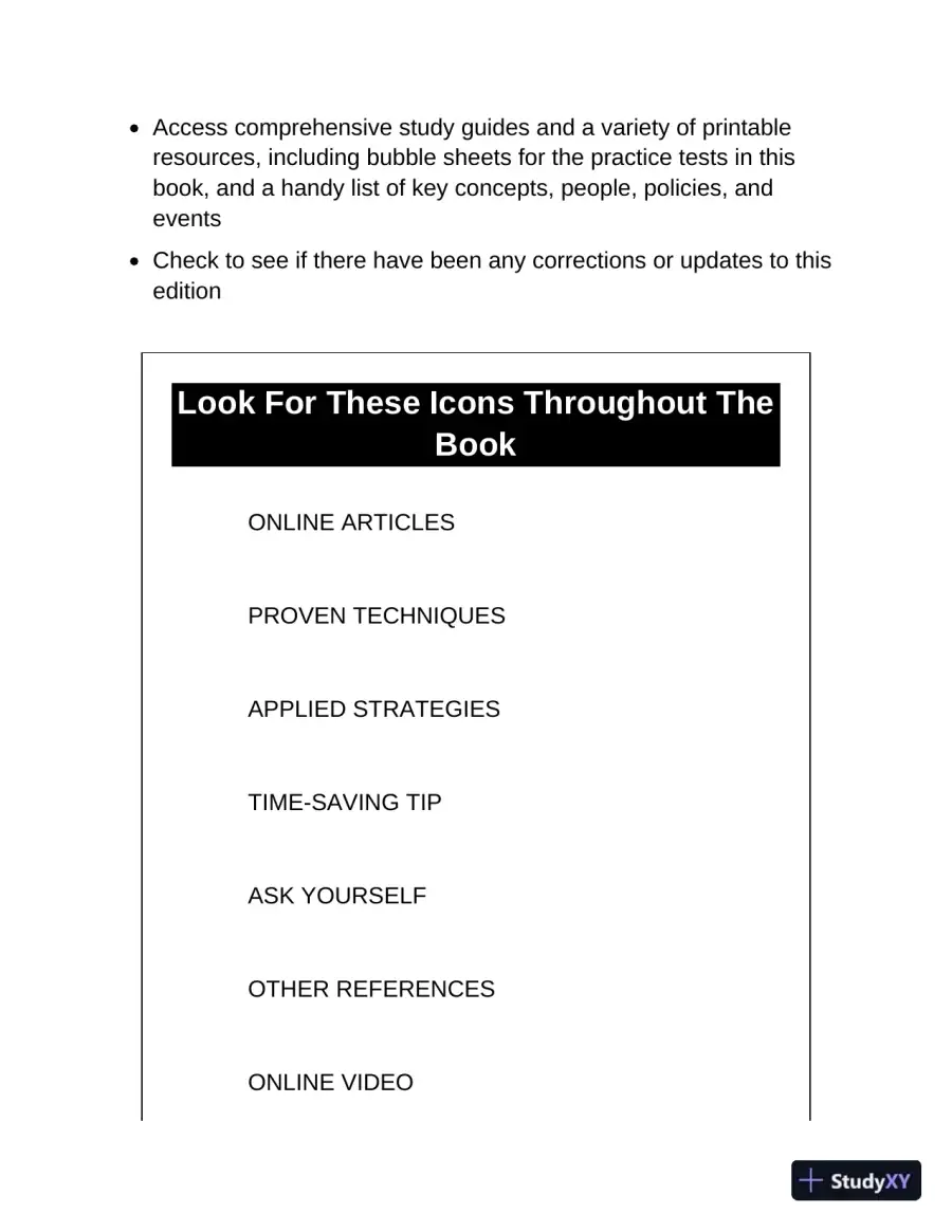 Princeton Review AP U.S. History Prep, 2023: 3 Practice Tests + Complete Content Review (2022), page 12