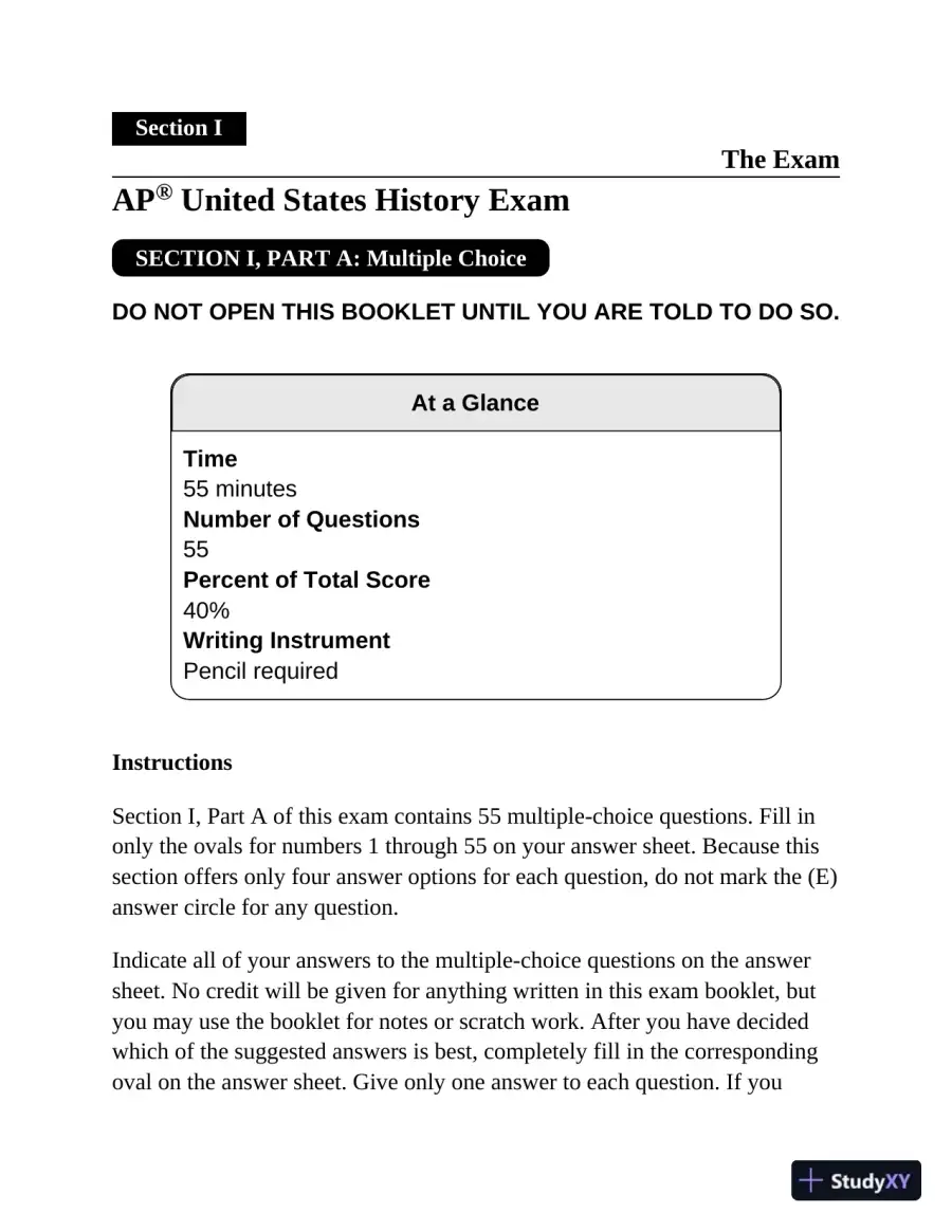 Princeton Review AP U.S. History Prep, 2023: 3 Practice Tests + Complete Content Review (2022), page 25