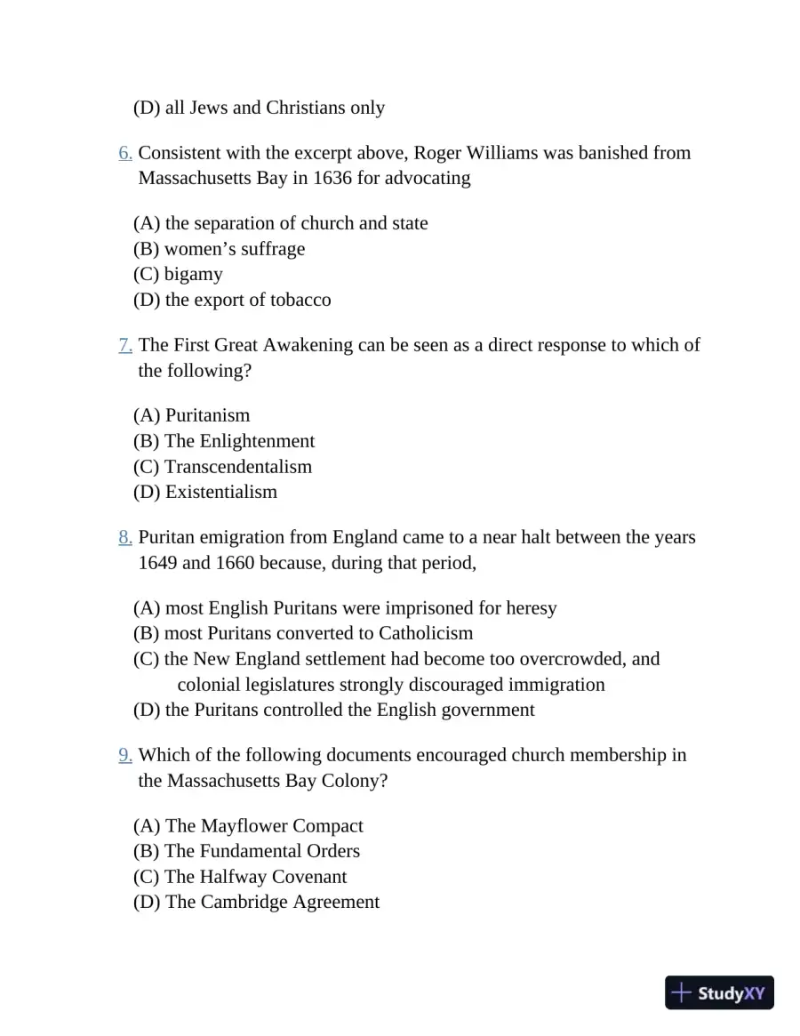 Princeton Review AP U.S. History Prep, 2023: 3 Practice Tests + Complete Content Review (2022), page 31
